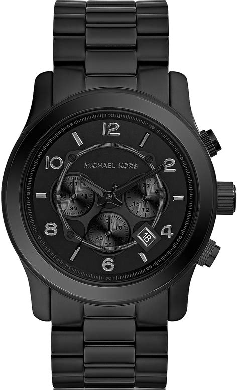 black michael kors mens watch|mk watch for men price.